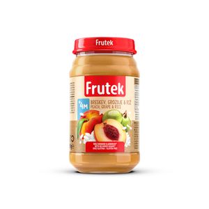 Frutek kašica breskva grožđe riža 190g