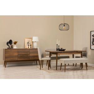 Vina Bench 04 1005 - Set Trpezarijskog Namještaja od Oraha