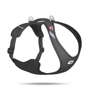 Curli oprsnica za pse Belka Air-Mesh, crna