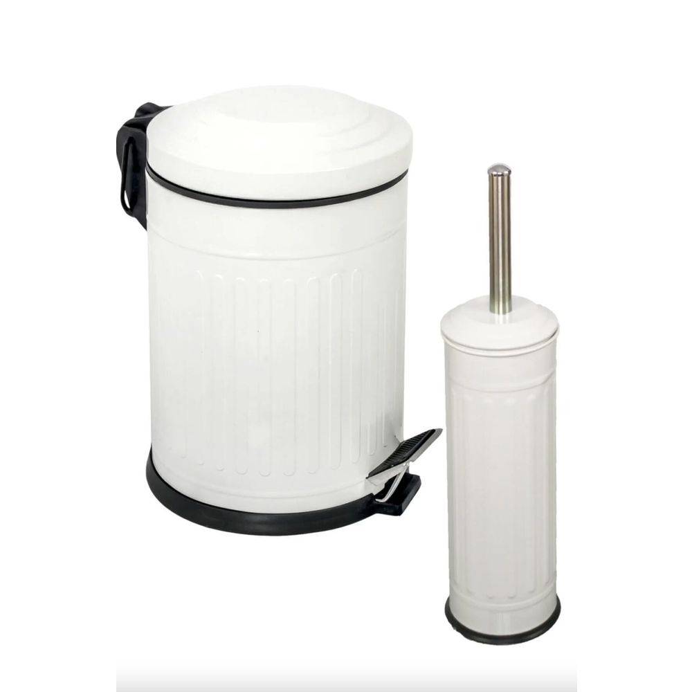 Set za Kupatilo d81 Bijeli (2 Dijela) slika 1