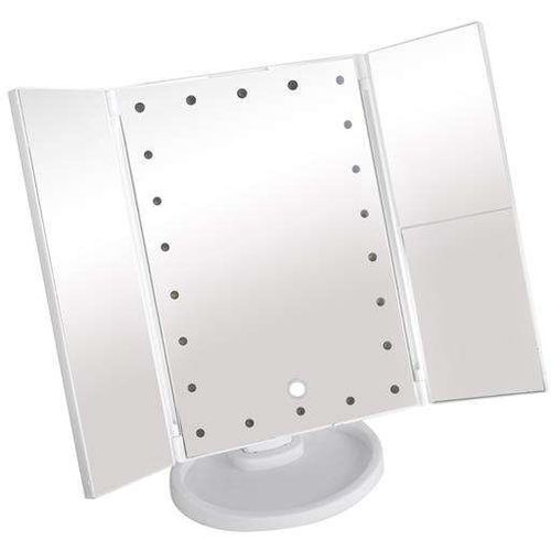 LED ogledalo za šminkanje Lusy - bijela slika 1