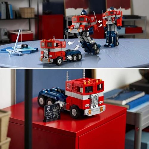 Igra Gradnje Lego Icons 10302 Optimus Prime Transformers slika 3