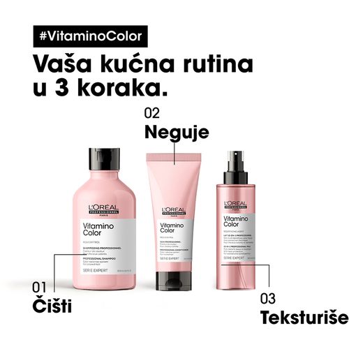 Loreal Professionnel Paris Serie Expert Vitamino Color regenerator nega za bojenu kosu 200ml slika 5