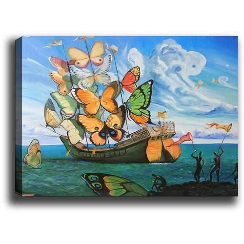 Kanvas Tablo (70 x 100) - 205 Multicolor Decorative Canvas Painting slika 2