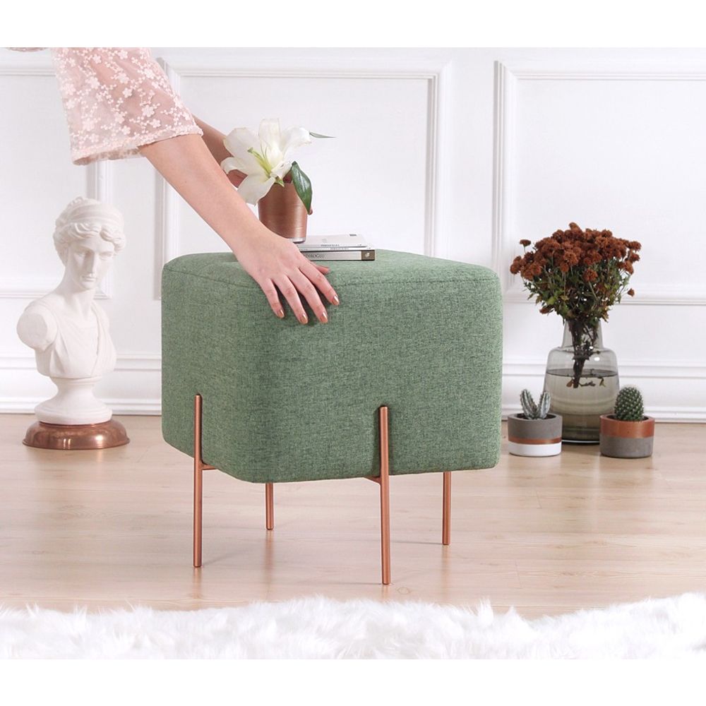 Copper 52 - Zeleni Pouf slika 4