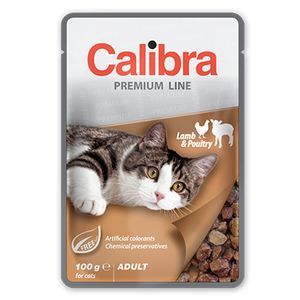 Calibra Cat Adult Kesica Jagnjetina i Živina, hrana za mačke 100g