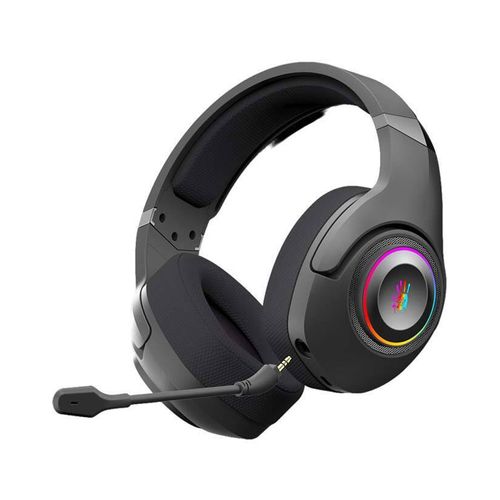 A4 TECH GR270 Bloody 7.1 Virtual Surround 3-IN-ONE RGB Gaming Wireless + wired crne slušalice slika 1