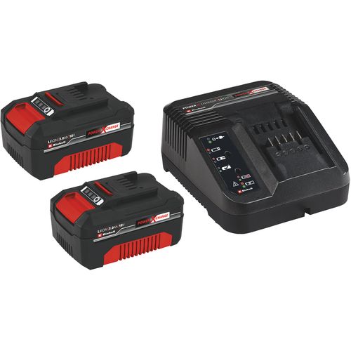 Einhell Komplet punjač i dve baterije Power-X-Change 2x 3,0Ah & 30min Starter-Kit slika 3