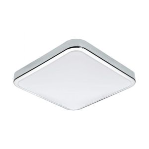 Eglo Manilva 1 plafonjera/1, led, 16w, 1500lm, 290x290, hrom/bela  