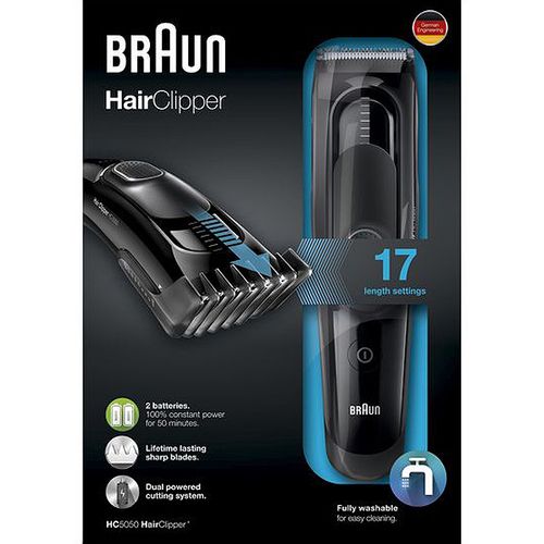 Trimer Braun HC5050 40 min Črna slika 6