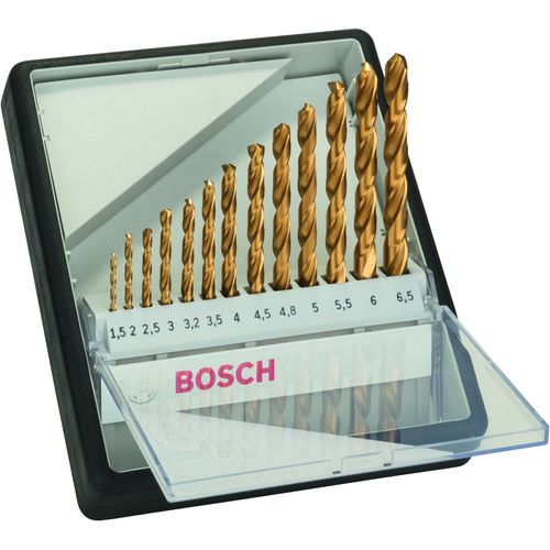 Bosch Robust Line set svrdla za metal HSS-TiN, 135° slika 1