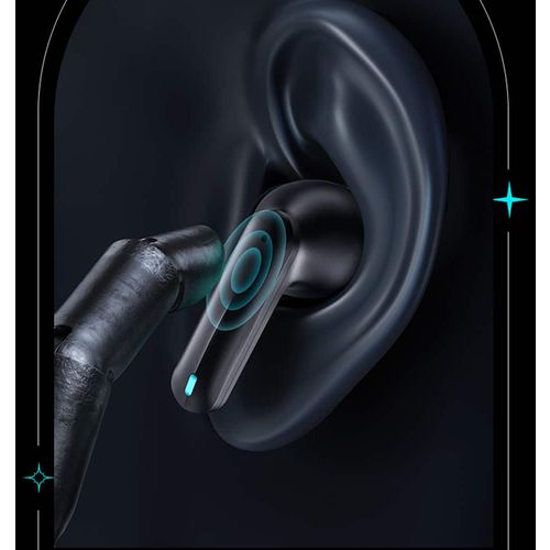 USAMS gaming bežične slušalice XJ13 TWS Bluetooth- uklanjanje buke - crne slika 1