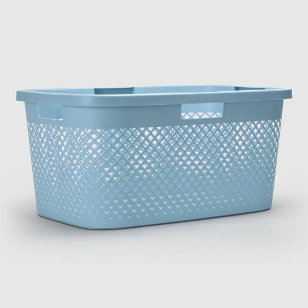 Curver Pure Korpa za veš 47L čisti plava slika 1