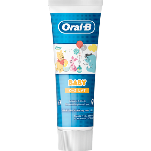 Oral-B zubna  pasta baby Winnie T Pooh 0-2g. 75ml slika 2