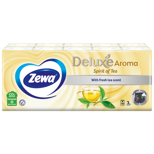 Zewa deluxe Papirnate mirisne maramice Spirit of tea slika 1