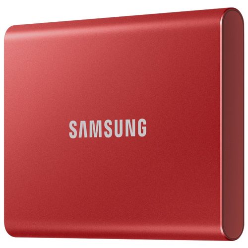 SAMSUNG Portable T7 2TB crveni eksterni SSD MU-PC2T0R slika 2