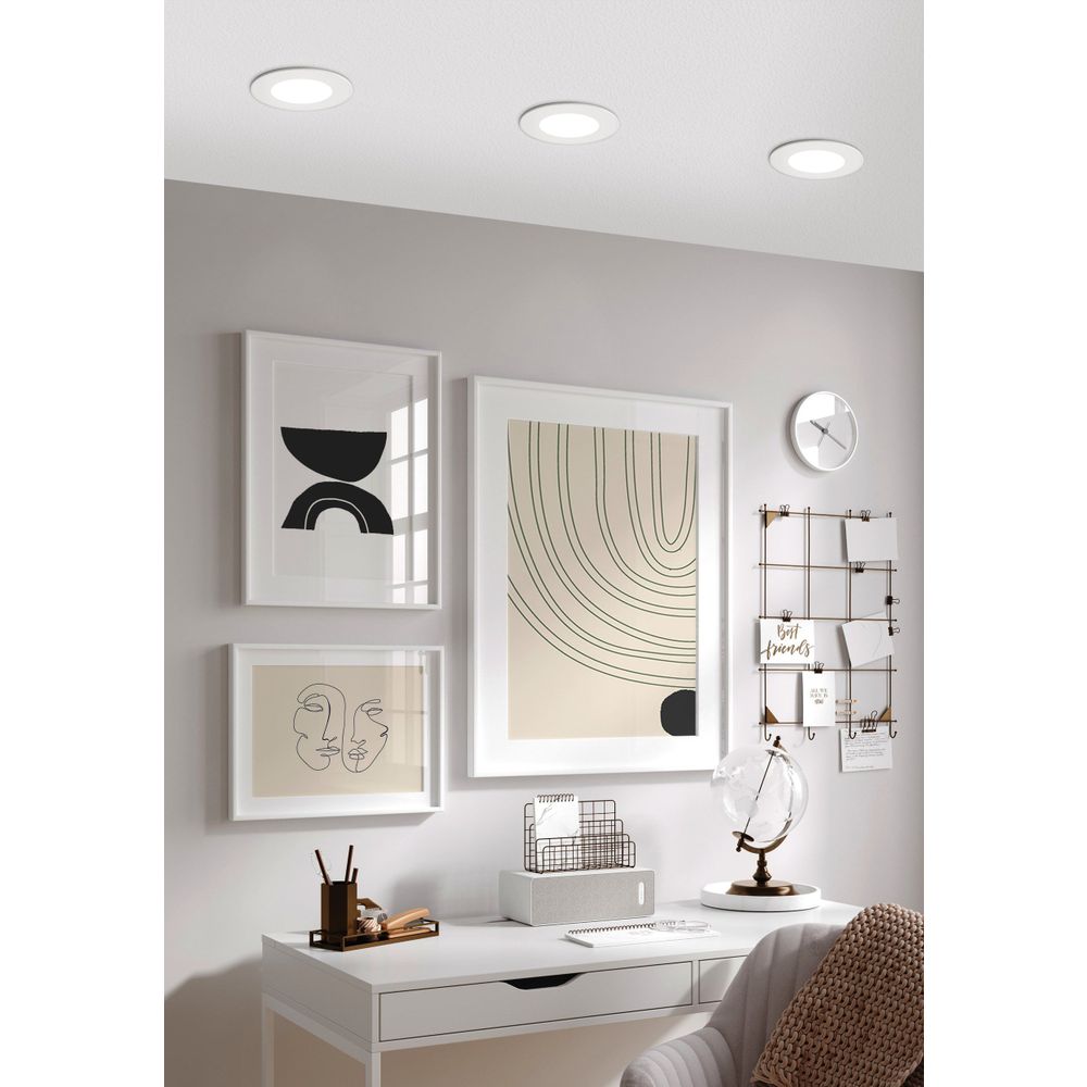 Eglo Fueva-a ugradbena led, 5w, prom 120, sa daljinskim dimabilna, bijela  slika 11