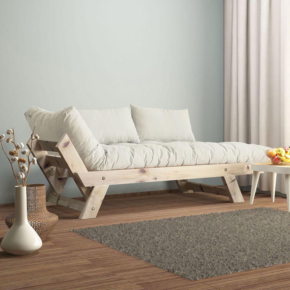 Dvosjed sofa CPT8129-210 - boje: Prirodna, Bijeli vrt slika 2
