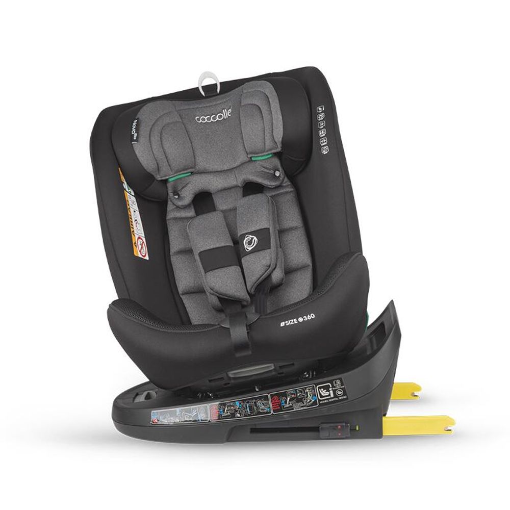 Coccolle® Autosjedalica Nova iSize 360° 40-150cm Isofix, Diamond Black slika 7
