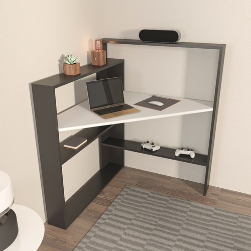 Kelly - Black, White Black
White Study Desk slika 3