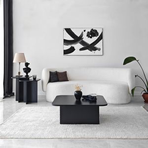 Blues - Black Black Coffee Table Set