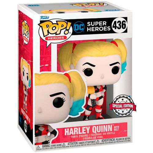 POP figure DC Comics Super Heroes Harley Quinn Exclusive slika 3