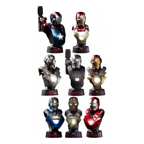 Iron Man 3: Deluxe 1:6 scale Collectible Bust Set slika 1