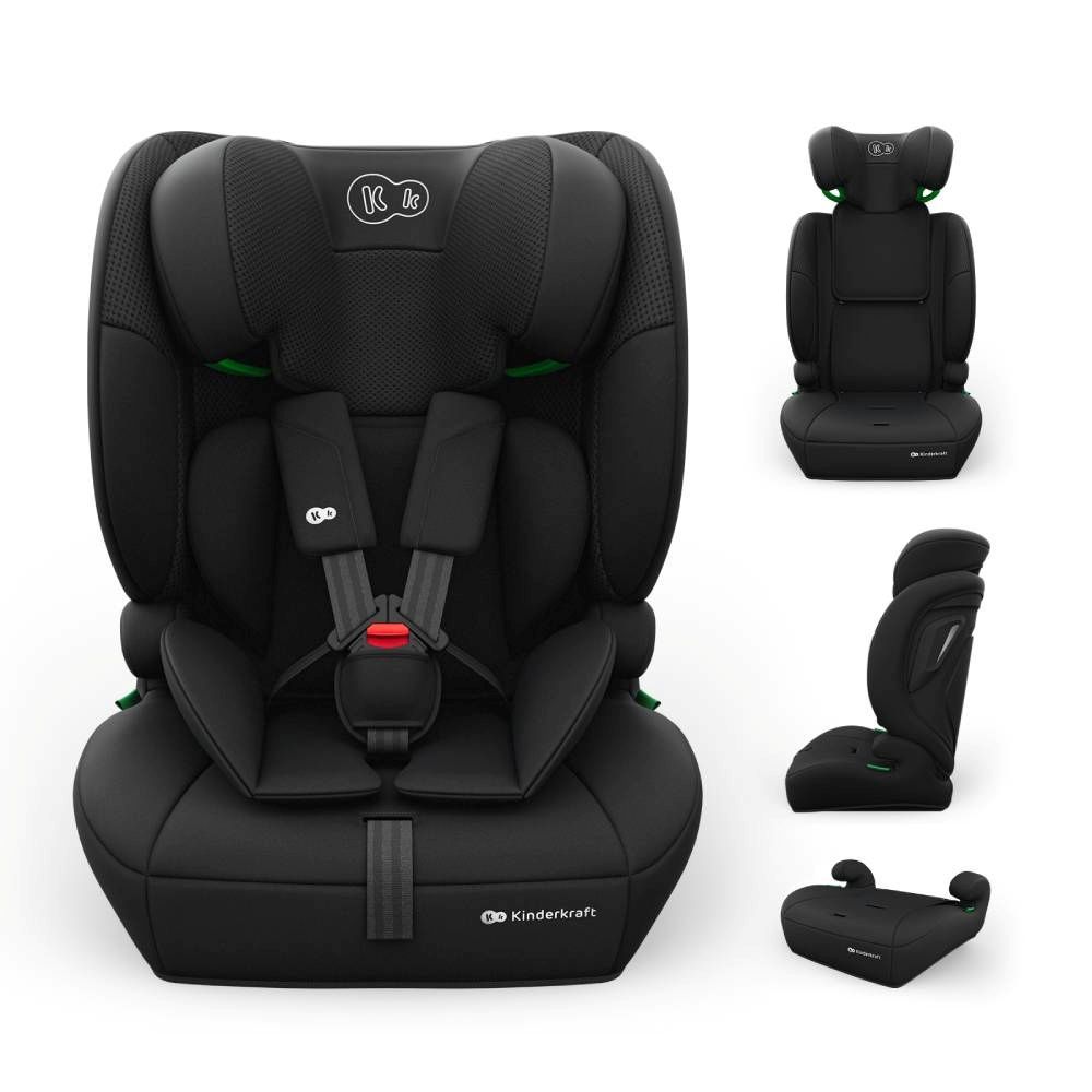 Kinderkraft autosjedalica Comfort Up 2 plus i-Size 9-36 kg (76-150 cm) bez Isofix-a, Black slika 2