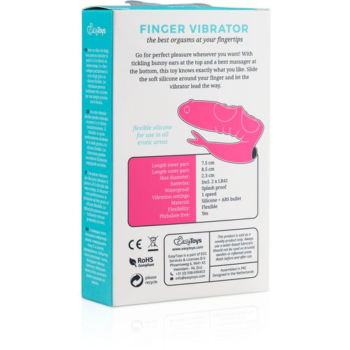 Finger vibrator, ružičasti slika 8