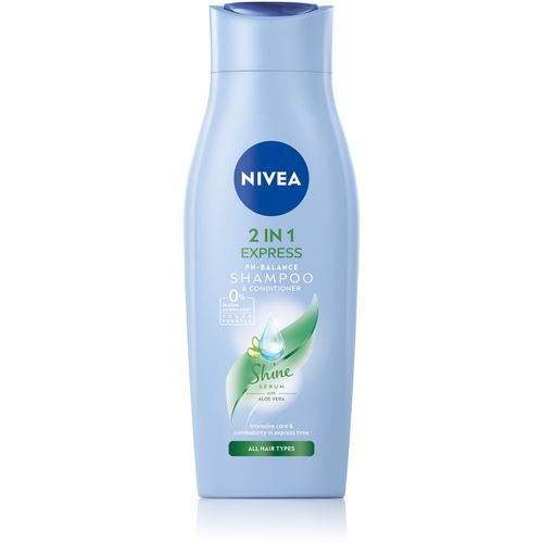 NIVEA 2u1 Care Express šampon i balsam za kosu 400ml slika 1