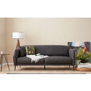 Atelier Del Sofa Trosjed na razvlačenje, Antracit, Venus 3-Seat - Anthracite