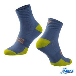 Force Biciklističke čarape Edge Blue/Green S-M