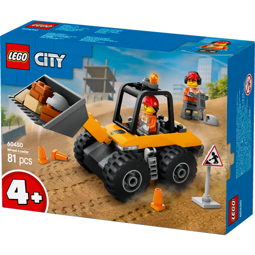 LEGO® CITY 60450 Žuti građevinski utovarivač s kotačima slika 4