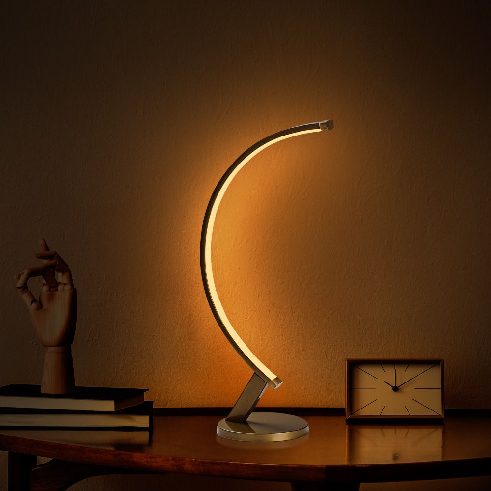 Bevel - 13324 Zlatna Stočna Lampa slika 1