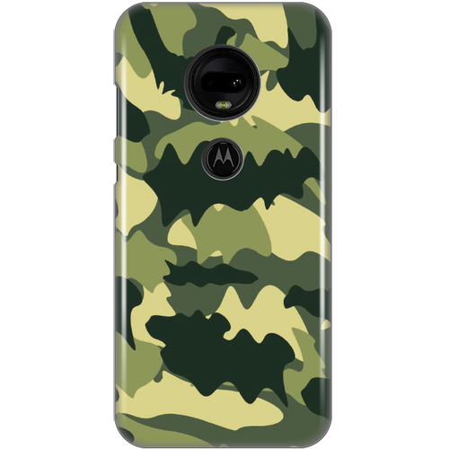 Torbica Silikonska Print Skin za Motorola Moto E7 Army slika 1