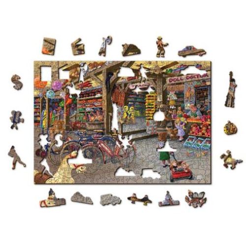 Wooden City Drvene puzzle - prodavnica igračaka L slika 3