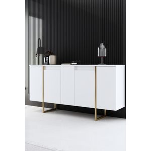 Luxe - White, Gold White
Gold Console