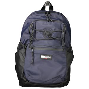 BLAUER MEN'S BLUE BACKPACK