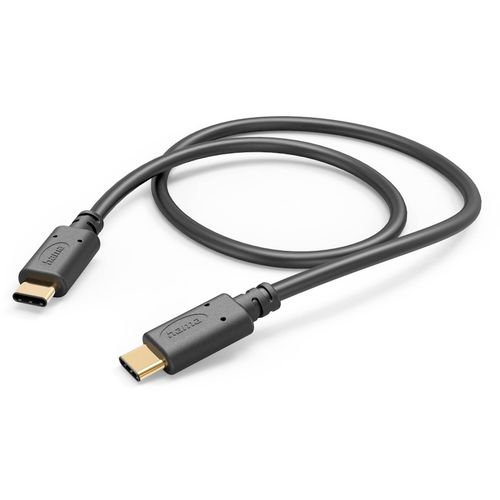 Kabl Hama USB-C-->USB-C 1,5m, crni slika 1
