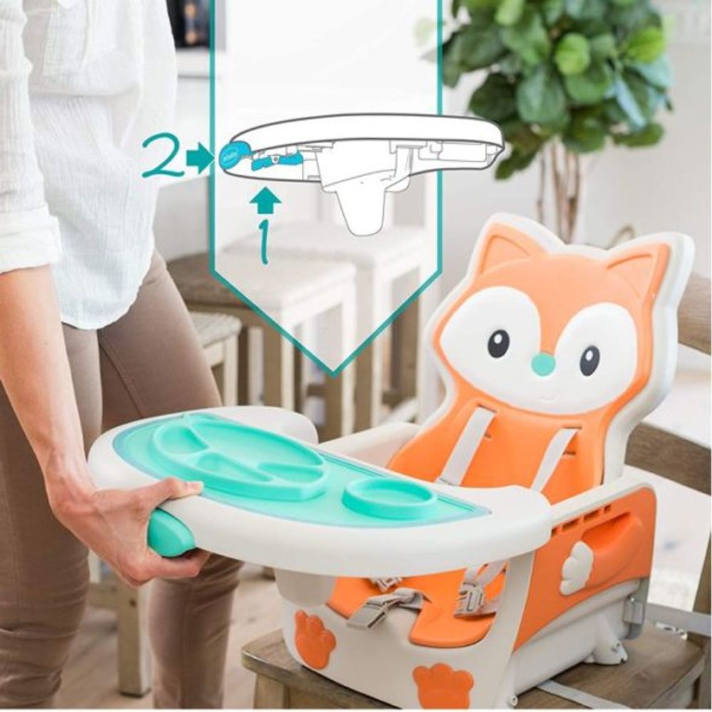 Infantino Grow With Me Hranilica 4 u 1, Lisica slika 7