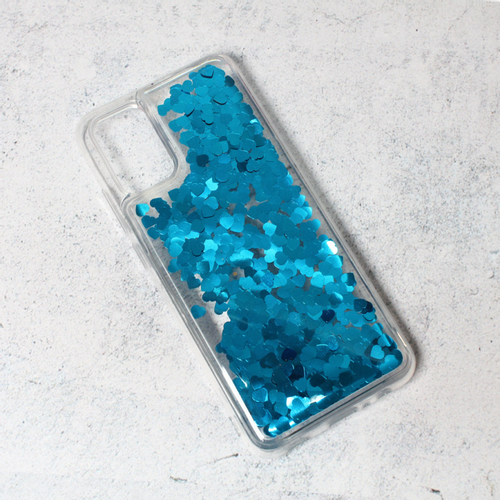 Torbica Liquid Heart za Samsung A025G Galaxy A02s (EU) plava slika 1