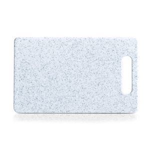 Zeller Daska za rezanje "Granite", plastična, siva, 25 x 15 x 0,8 cm, 26147