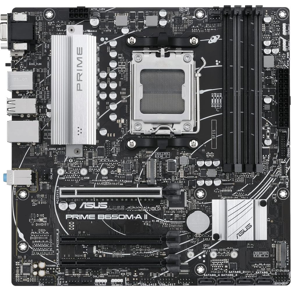 ASUS MB PRIME B650M-A II-CSMAMD B650;AM5;4xDDR51x VGA,1x HDMI,1x DP,RAID,microATX slika 2