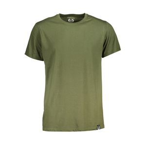 GIAN MARCO VENTURI MEN'S SHORT SLEEVED T-SHIRT GREEN