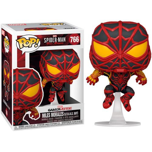 POP figure Marvel Spiderman Miles Morales S.T.R.I.K.E. Suit slika 1