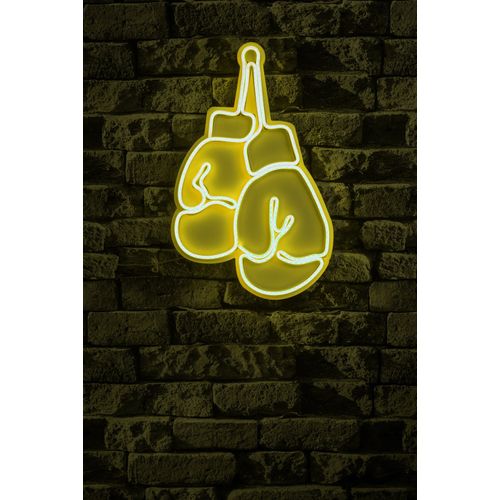Wallity Ukrasna plastična LED rasvjeta, Boxer - Yellow slika 10