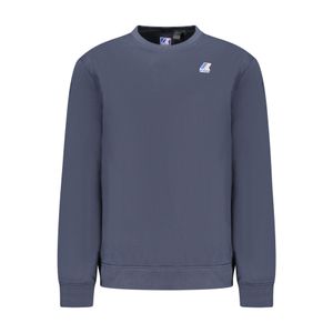 K-WAY SWEATSHIRT WITHOUT ZIP MEN BLUE