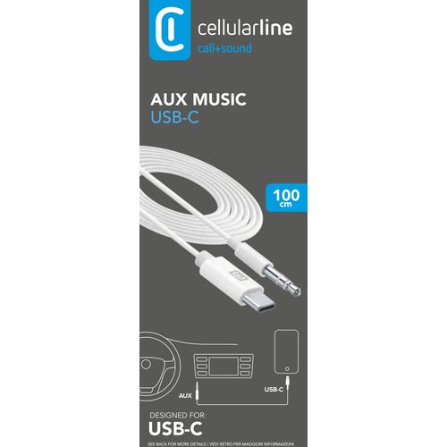 Cellularline audio kabel 3.5 mm to TYPE-C slika 2