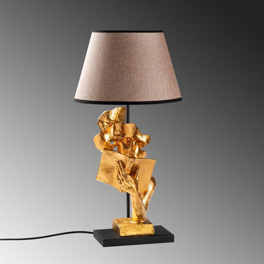 FIGURA-15293 GoldLight Smeđa Stolna Lampa slika 7