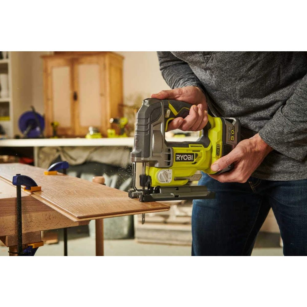 Ryobi 18V ONE+ Akumulatorska ubodna pila, R18JS7-0 slika 5